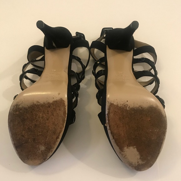 Valentino Black Suede Heels - Picture 5 of 5